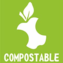 biobag, bolsas de basura, biodegradable, compostable, drawstring, tie flaps, trashbags