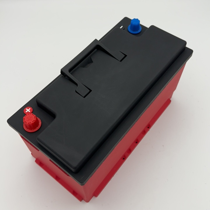 Black/Red Lightweight Maintenance-Free Car Starting Battery High Performance Lithium Iron Phosphate Battery 12V28ah Rechargeable