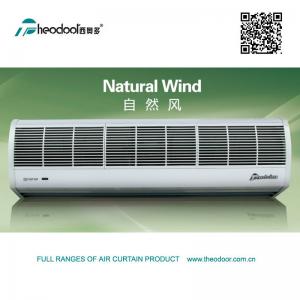 China Natural Wind Series Door Air Curtain In ABS Plastic Cover RC And Door Switch Available on sale 