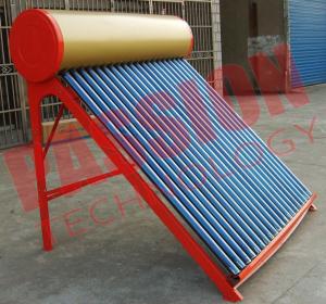 China Chauffe-eau solaire de tube électronique pratique avec la parenthèse d'acier inoxydable on sale 