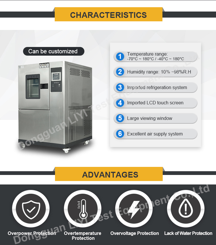 Dongguan LIYI Temperature and Humidity Testing Machine Control Cabinet / Climate Change