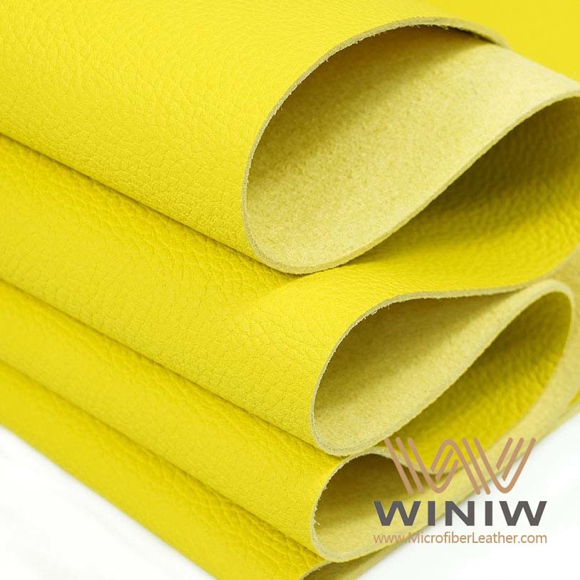 faux leather fabric microfiber car leather with high quality