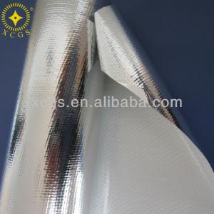 China Double side aluminum foil coated pe woven cloth radiant barrier insulation on sale 