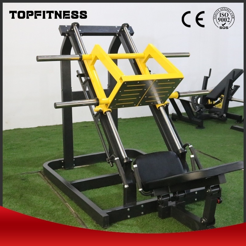 Gym Free Weights Leg Press Sports Exercise Reverse Pedal Trainer 45 Degree Inverted Pedal.