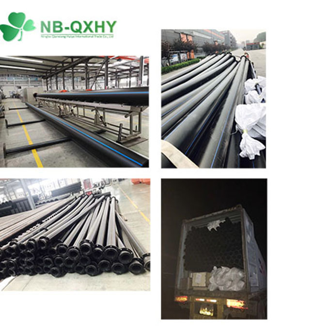 PE Flexible Water Pipe 125mm 250mm 400mm PE100 Irrigation HDPE Pipe