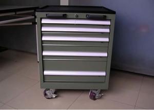 Locking Mobile Tool Box Roll Cabinets With Wheels Flat Key