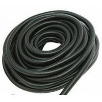China Black Corrugated Flexible Tubing , Black Corrugated Pipe Fire Resistant Hose on sale