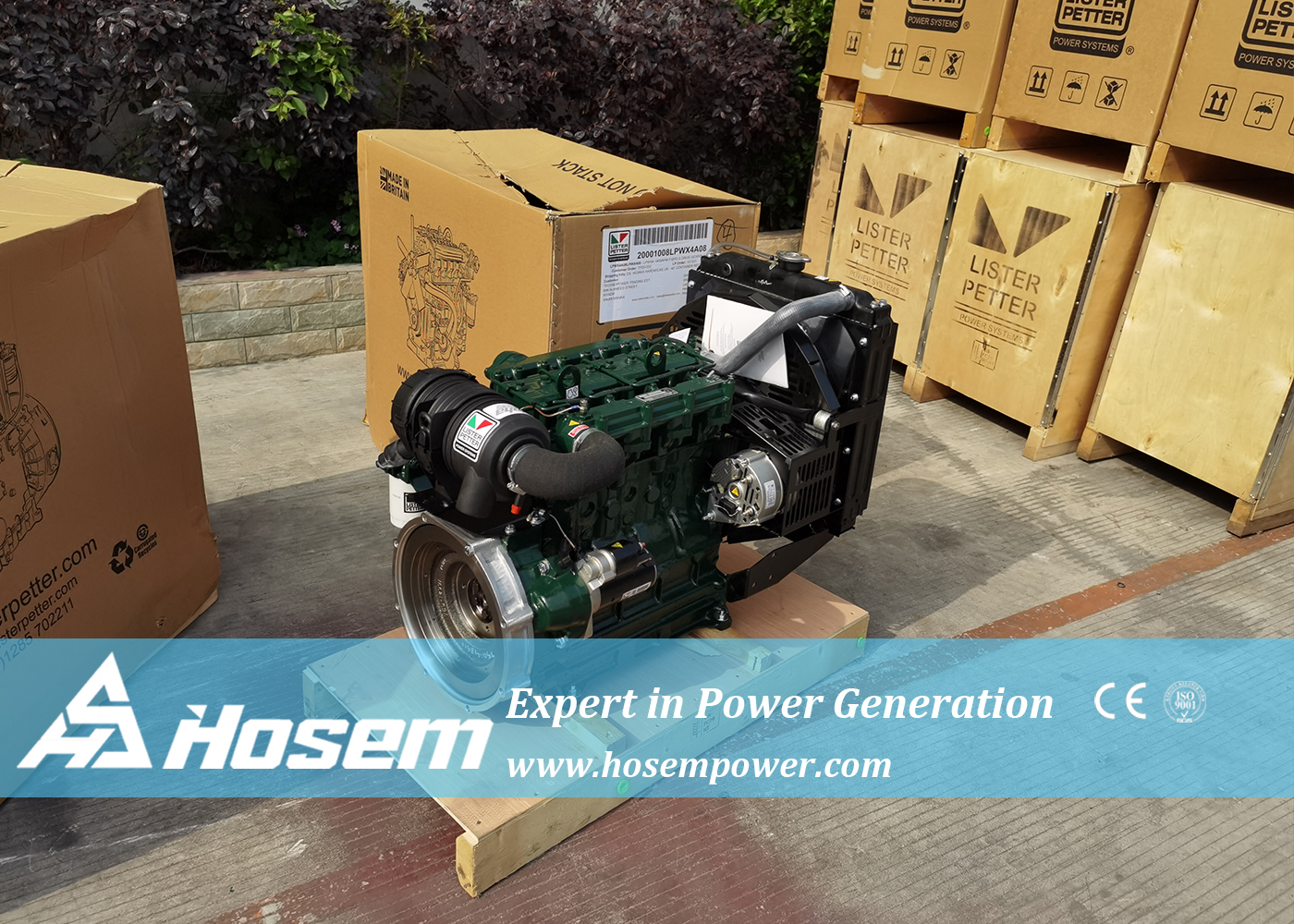 Lister Petter Diesel Generator Set , UK Generator Set 50Hz/60Hz , Lister Petter Diesel Gen