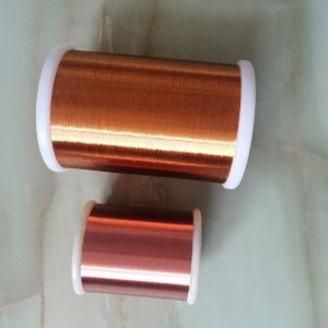 China 0.07mm Polyurethane Enameled Copper Wire Self Bonding Highly Heat Resistant on sale 