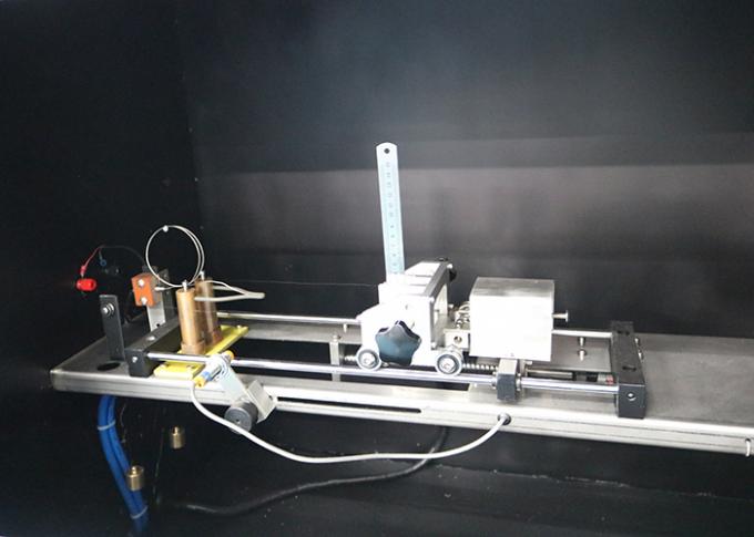 IEC60332 Flammability Testing Equipment , Single Cable Vertical Burning 1 M³Electrical Control Test Chamber 1000w 2