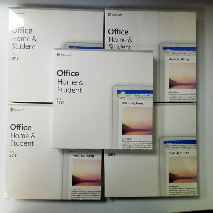 Office 2019 Home and Student Retail Box Package Forever Valid Wit Key Card 0