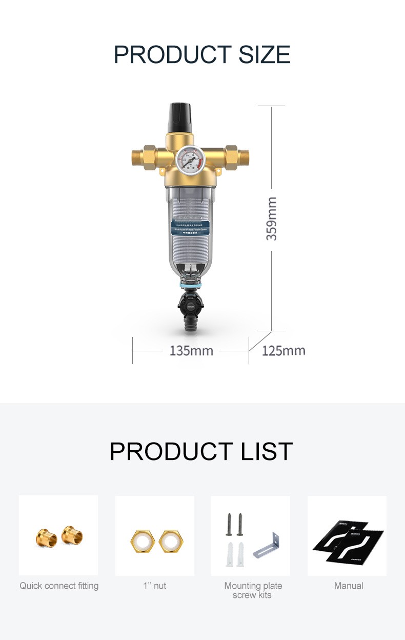Pre Water Filter Aqua Pure UnderSink 5000L (1)