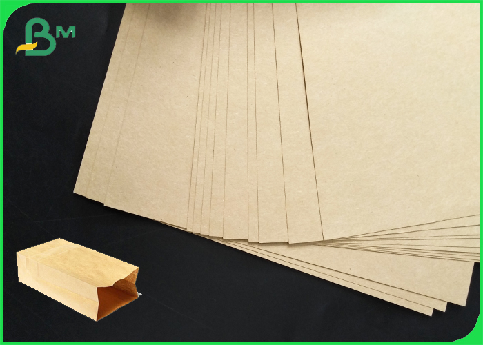 Flour Bags Paper Natural Brown 40 - 80GSM FDA Approved Roll & Sheet