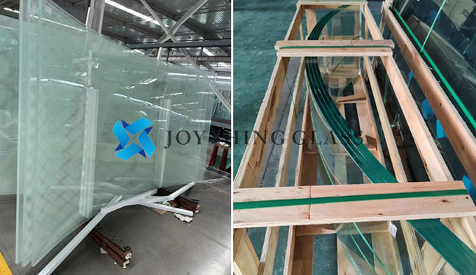 Customized ultra clear toughened laminated glass 