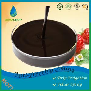 China DOWCROP Hot Sale  High Quality Amino Acid fertilizer Dark Brown Liquid 100% Organic fertilizer PLANT ORIGINAL AMINO ACID on sale 
