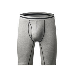 Fashion Soft Cotton Boxer Short Sexy Men Panty Waistband Underwear for Men