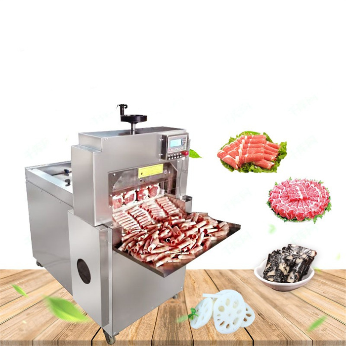 Fresh Meat Cutter Mutton Slice Machines Meat Slicer Meat Processing Machine