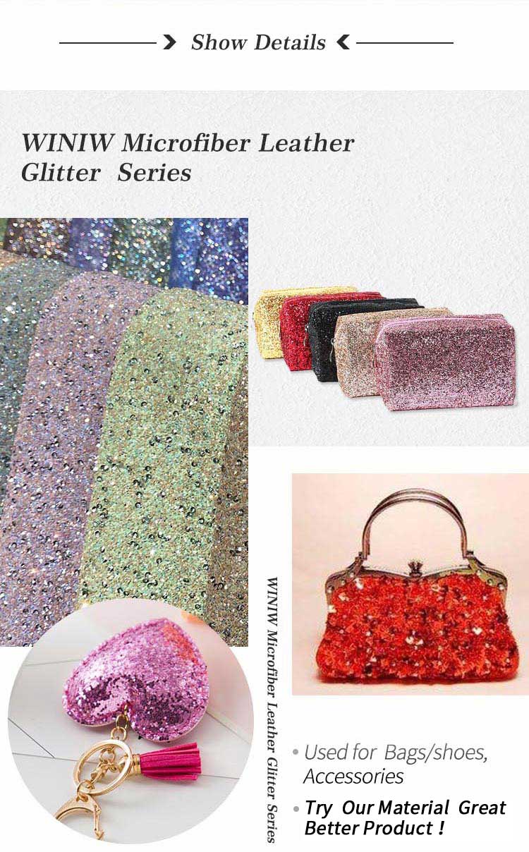 glitter series for bags making
