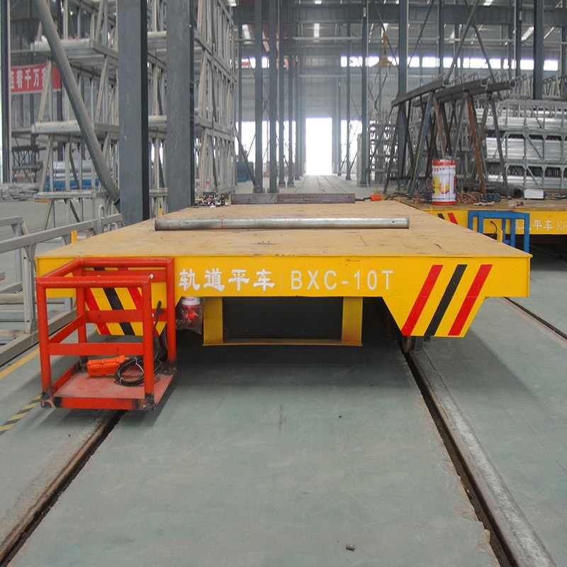Petrochemical Industry Railway Conveyer Battery Powered Transfer Cart
