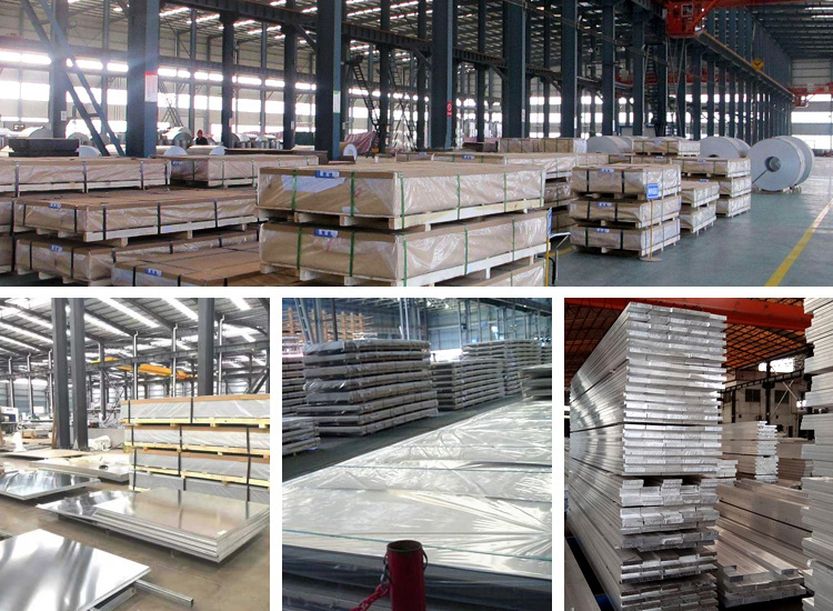 Factory 1050 1060 1070 2A12 3003 5052 5083 6061 6063 7075 Polish Surface Aluminum Aluminium Plate for Construction