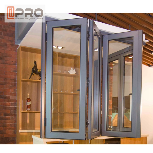 folding doors external,Folding door glass,aluminium folding door hardware,