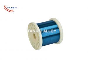 China Blue Colour Solderable Enamelled Copper Wire 18AWG 30AWG Used For Transformers on sale 