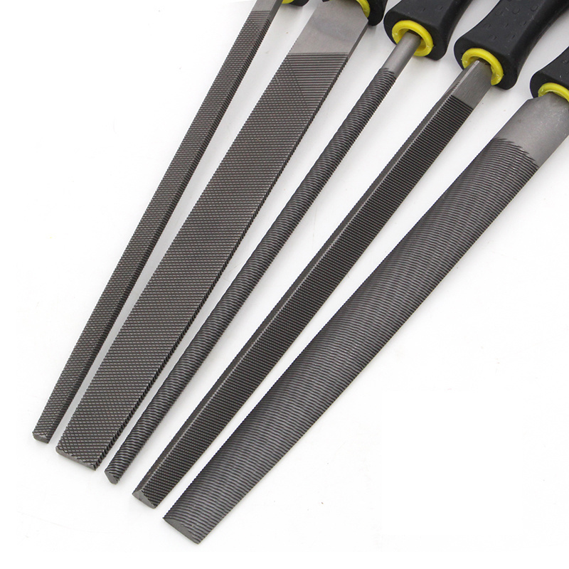 Best Quality Hand Tool T12 Half Round Carbon Steel File Set