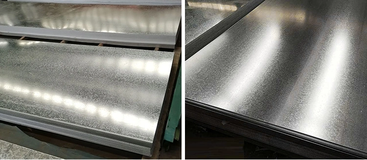 Zero/Regular Spangle Z40 Zinc Coated Steel Plate Galvanized Steel Sheet