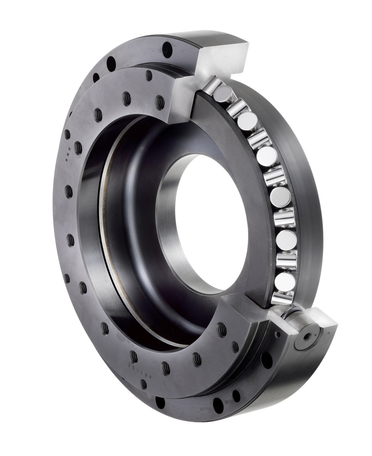 bulk axial and radial bearing yrtm with angle measuring system