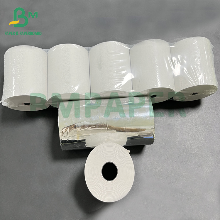 55gsm POS Receipt Thermal Paper Roll With 80mm * 75mm / 60 / 80m