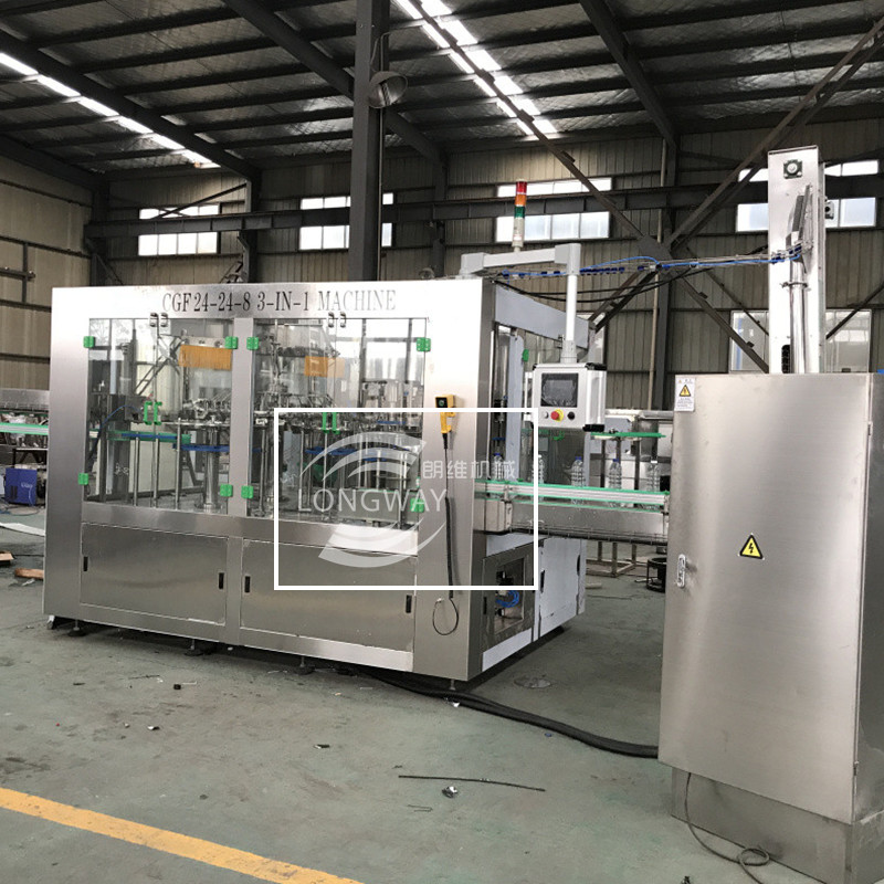 Thailand customized Drinking Water Bottle Filling Machine with Model CGF18-18-6 CGF24-24-8 CGF32-32-8