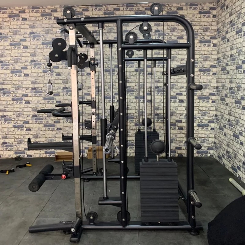 Smith Machine for Home Use Manufacture Homegym Smith Machine Multifunctional Gym Squat Rack Multi Smith Power Rack Gym Equipment