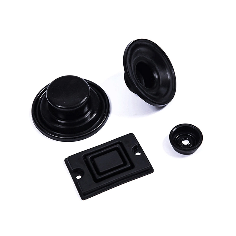 Custom Moulded Industrial Rubber Shaped Blocks Sealing Rings Formed Rubber Parts