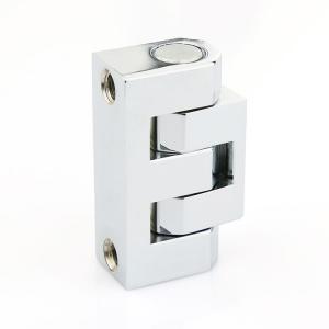 Zinc Alloy 180 Degree Electrical Cabinet Hinge Chrome Plated Finsh