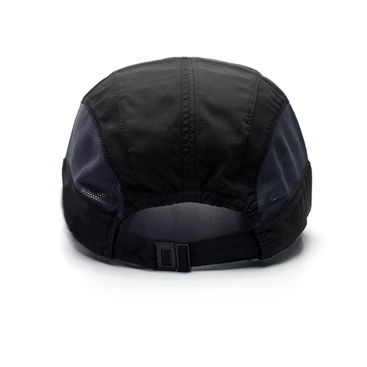 Black Golf cap ODM & OEM Cap Customable Nylon mesh color logo Hat