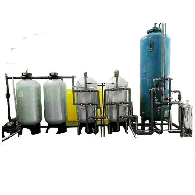 PLC Brackish Water Softening Water Softener System Automatic Hard Water Softener for Irrigation
