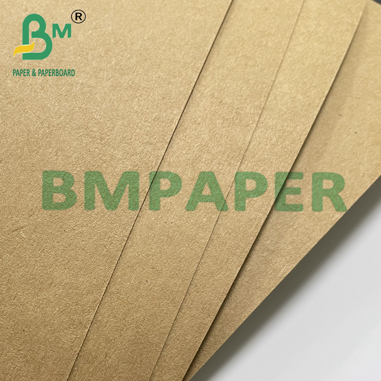 Brown Kraft Paper PE laminated Cardboard Trays For Food Containers