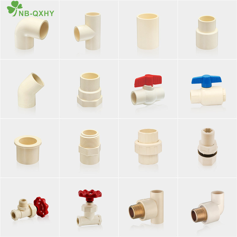Nb-Qxhy Water Supply Pipe ASTM 2846 CPVC Fittings Female Tee with Brass Thread