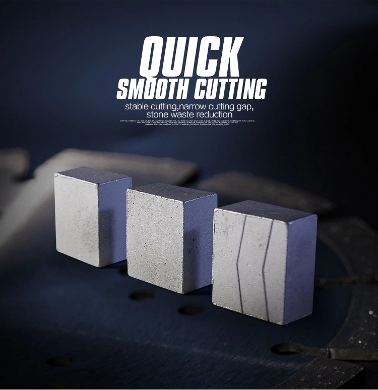 1600mm Diamond Cutting Segments-Sandstone Cutting Saw Segment