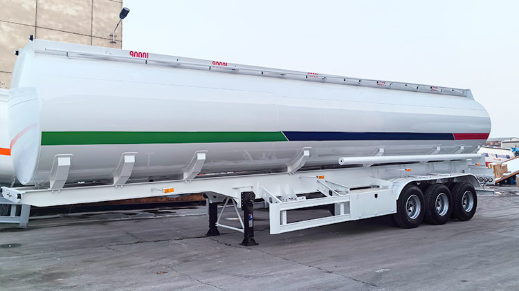 45000 Liters 5 Compartements Diesel Tanker Price | Diesel Fuel Tanker Semi Trailer for Sale