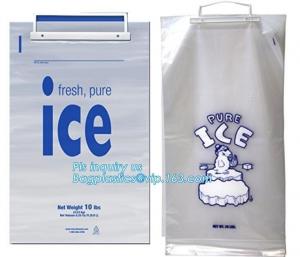 China Wicket bag / Medical Ice Bag, PE PA Gel ice pack wholesale seafood meat cold ice bag, packaging bag /ice bag for wine on sale 