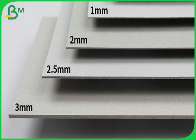 FSC Approved High hardness Grey Chip Board For 1.5mm 2mm 2.5mm