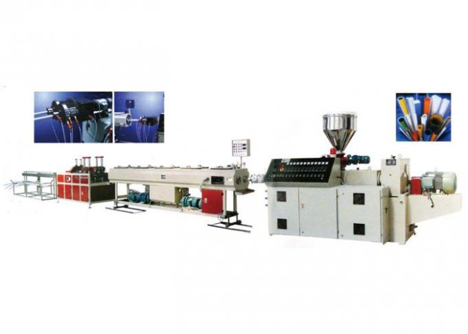 PLC Program Control PVC Pipe Extrusion Line For 20 - 160mm Drain Pipe 1