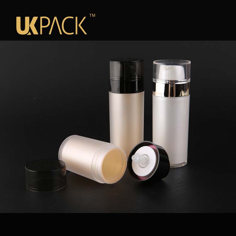 30ml-50ml Double layerPMMA Cosmetic airless bottle for Essence eye cream,airless bottle 30 ml
