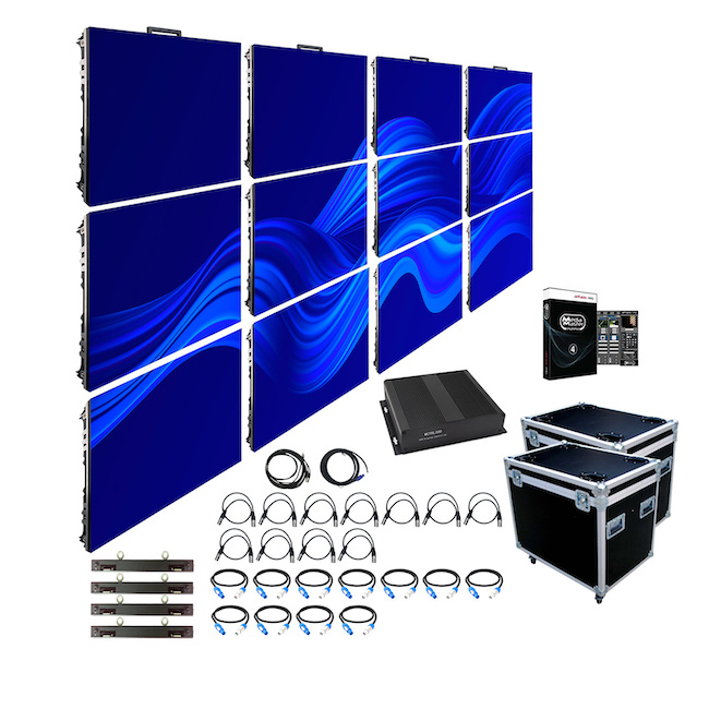SMD Waterproof Rental LED Display Screen 500x500mm 0