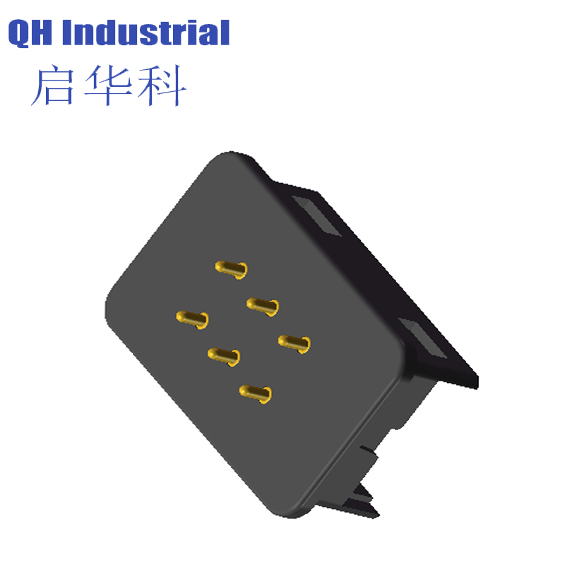 6Pin Egypt Wearable Device Magnetic Power Connector Magnetic 12V Connector Idi Magnet Connector Magnetic 12V Connector