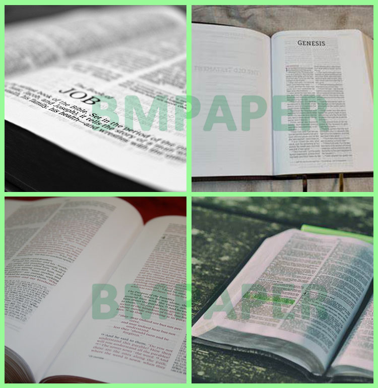  39gsm 45gsm Opaque Bible Paper For Preaching Lightweight 25 x 38 inches