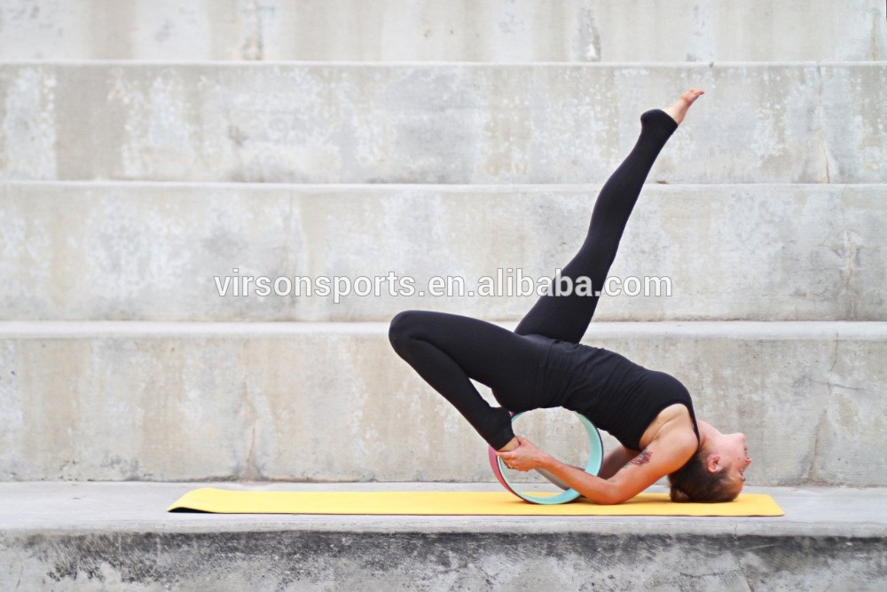 Yoga Accessory Balance Core Strength TPE Yoga Wheel