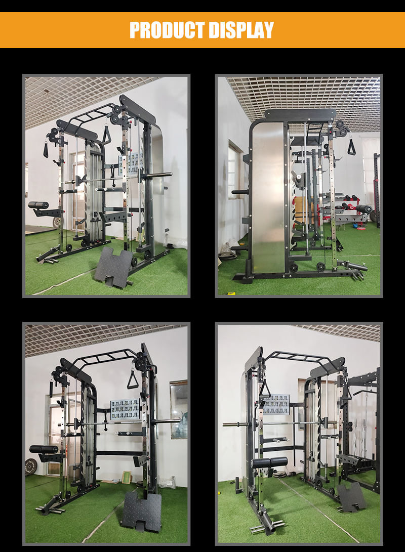 Wholesale Commercial Gym Equipment Hammer Strength Squat Rack and Smith Combination