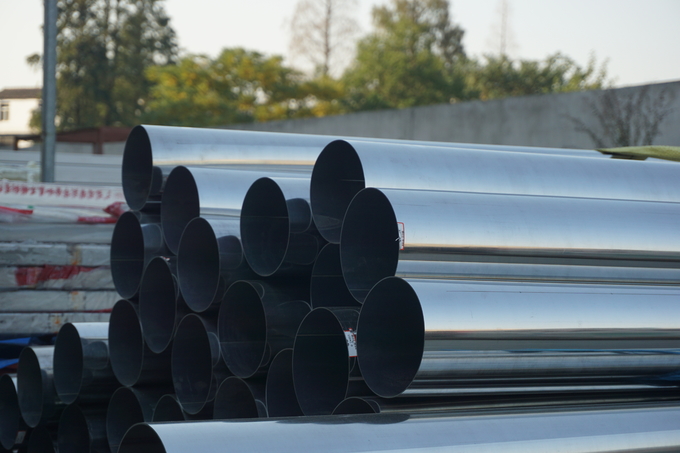 Annealing Stainless Steel Pipe Tube 0.3mm 2B BA For Boiler 0